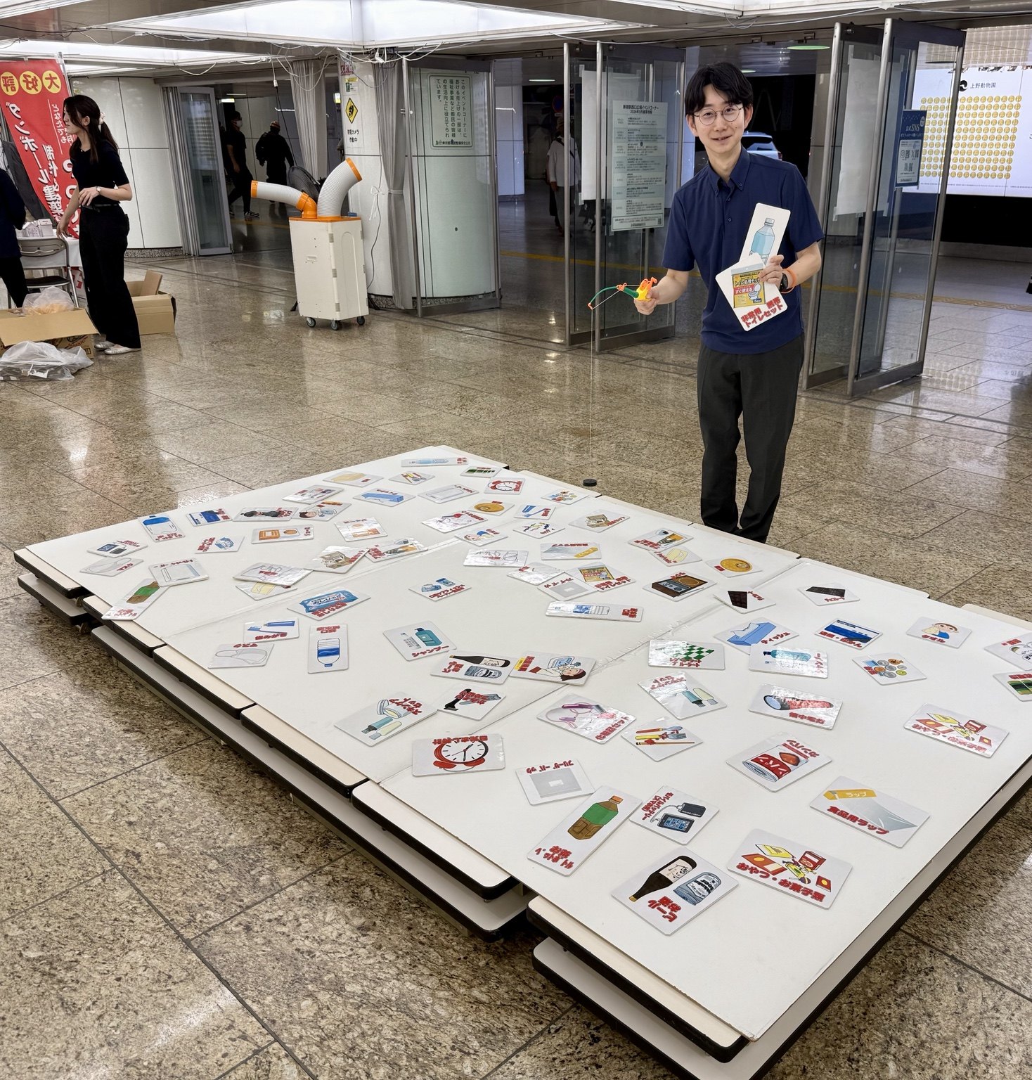 地域イベントに参加するにとう泰明